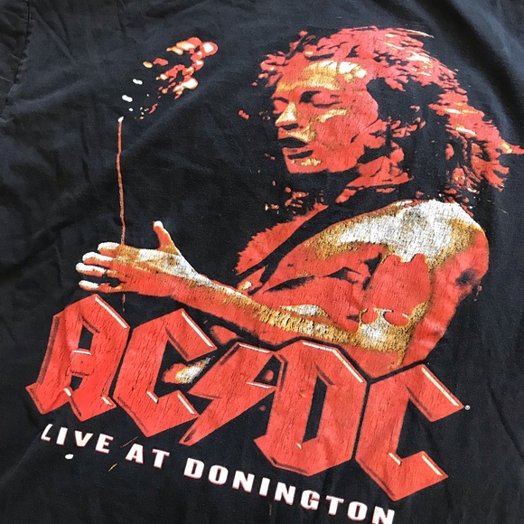 90s AC/DC T-shirt Size XL - Picture 2 of 7